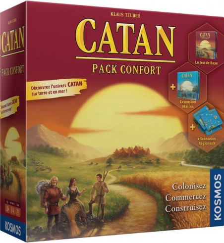 Jeu Catan Pack Confort